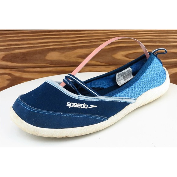 Speedo Size 7 M Blue Mary Janes‎ Shoes Fabric Women 749485 - Picture 1 of 8